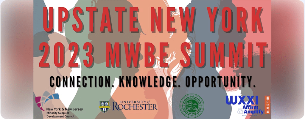 The 2023 MWBE Summit banner
