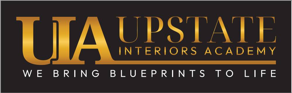 The logo for the upstate interiors academy.