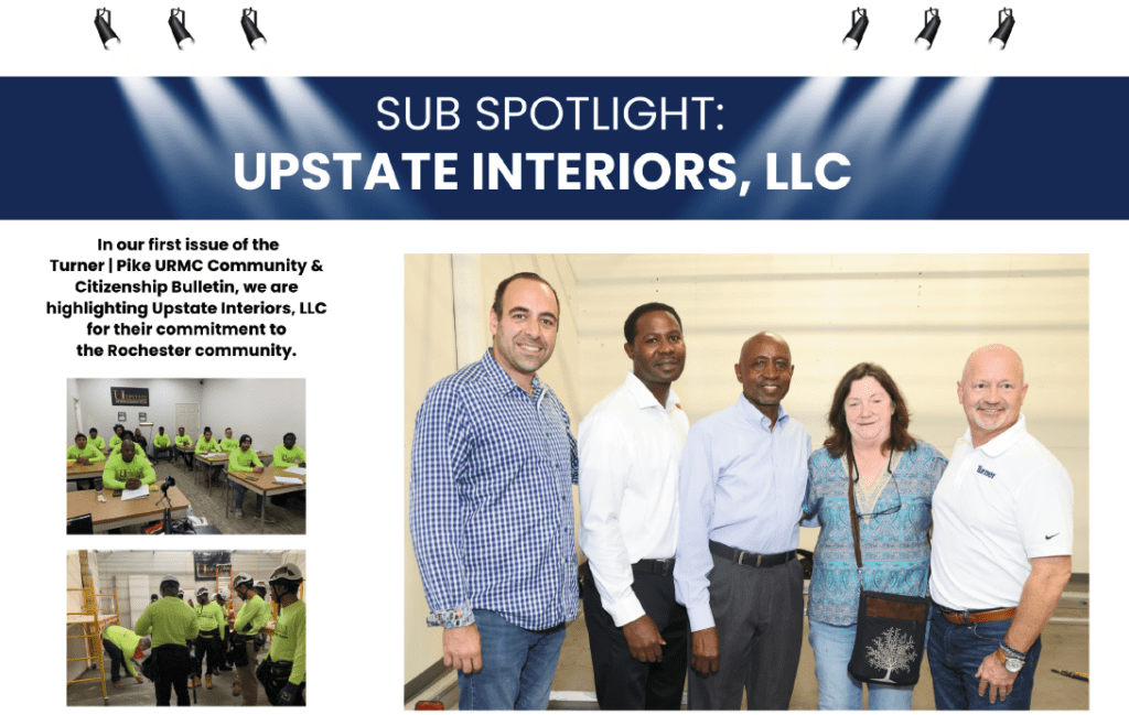 Turner and Pike with Upstate Interiors Ownership