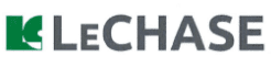 LeChase company logo with green icon
