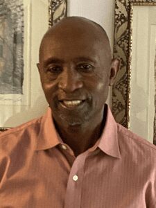 Portrait of a smiling man indoors