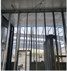 Industrial building under construction